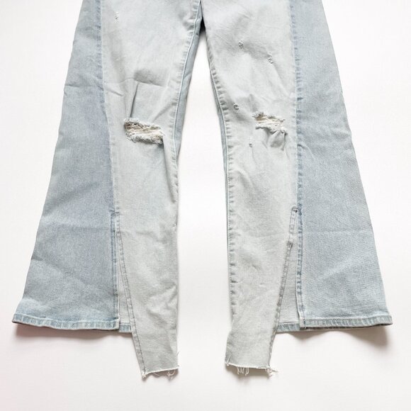 Driftwood Cece Wide Leg Jeans Icy Blue Size 26 NEW NWT - Picture 7 of 10